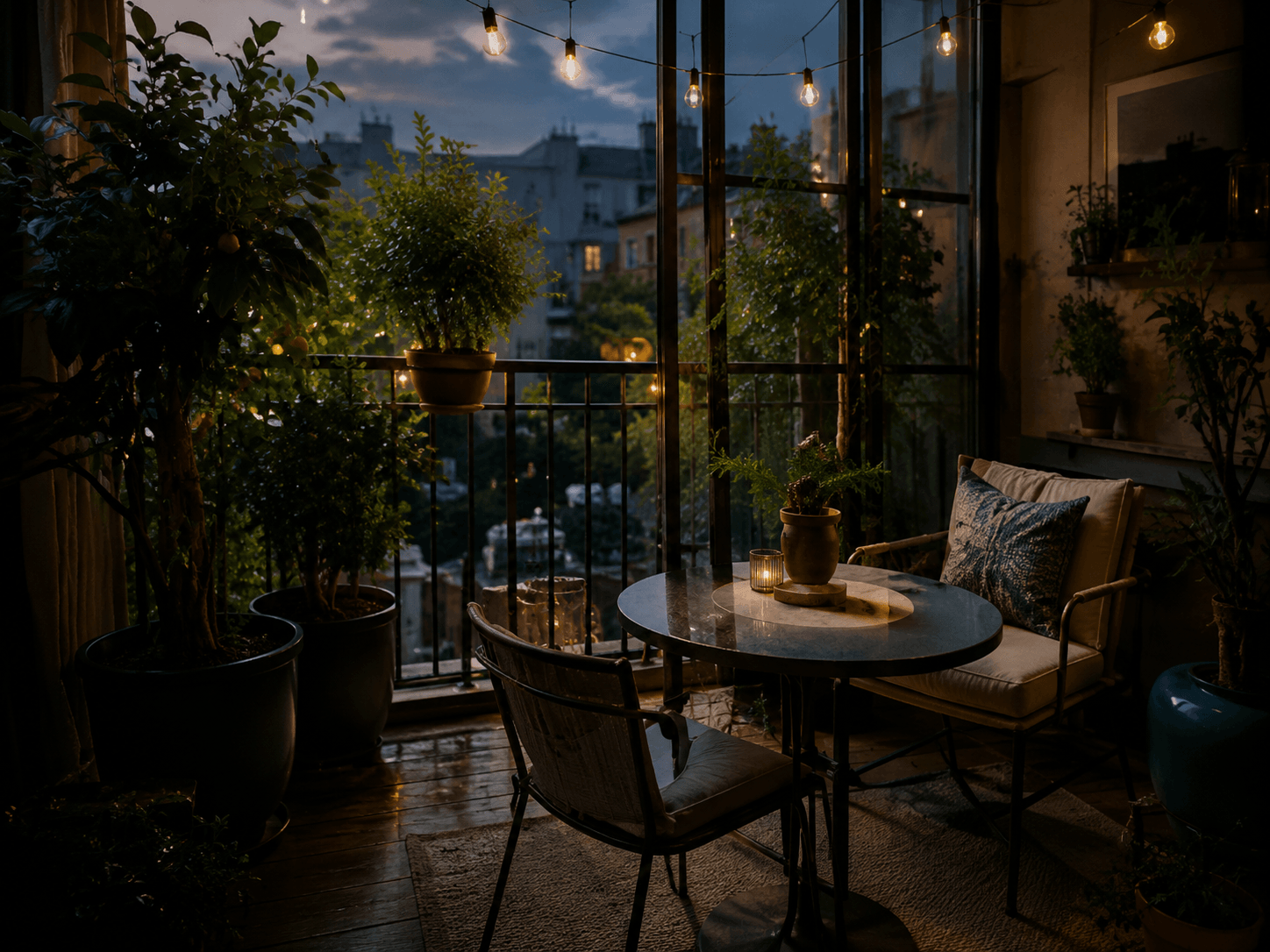 Balcon composé par 24March Studio