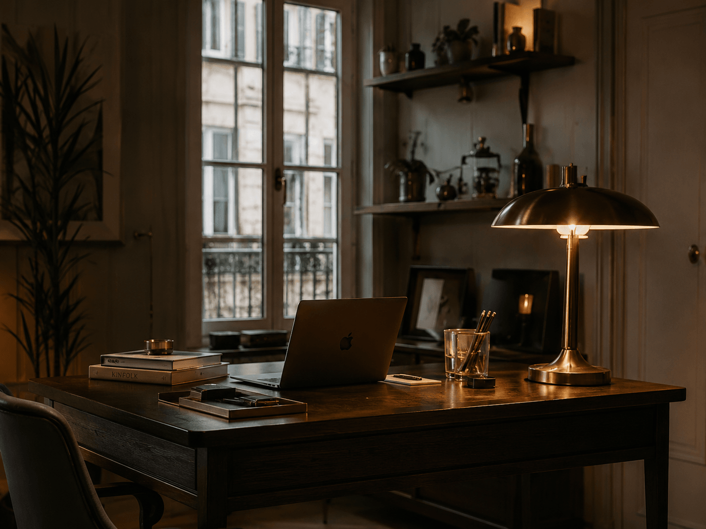 Bureau composé par 24March Studio